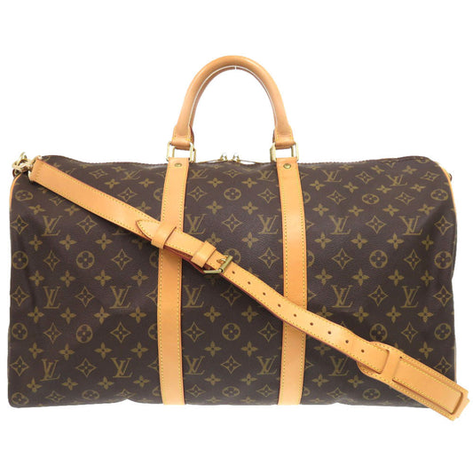 Louis Vuitton Boston Duffel M41416 Keepall bandouliere50 Monogram Canvas Brown Travel Bag 7C0676Iel6A13