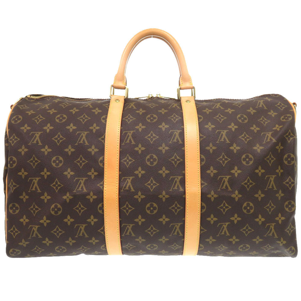 Louis Vuitton Boston Duffel M41416 Keepall bandouliere50 Monogram Canvas Brown Travel Bag 7C0676Iel6A13