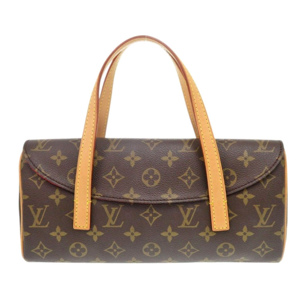 Louis Vuitton M51902 Sonatine Monogram Canvas Brown Handbag 7C0702Pb5R14