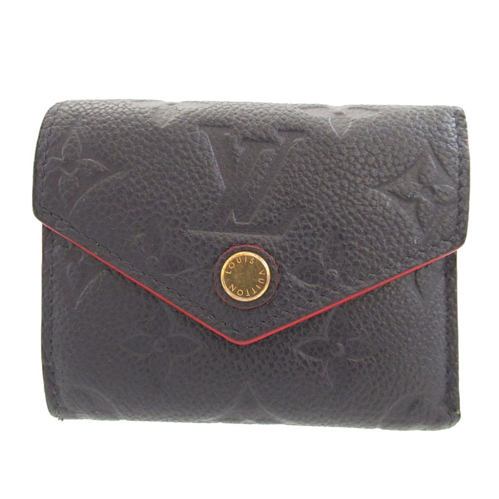 Louis Vuitton Bifold M58880 Ann Platt Ann Monogram Navy Wallet Case