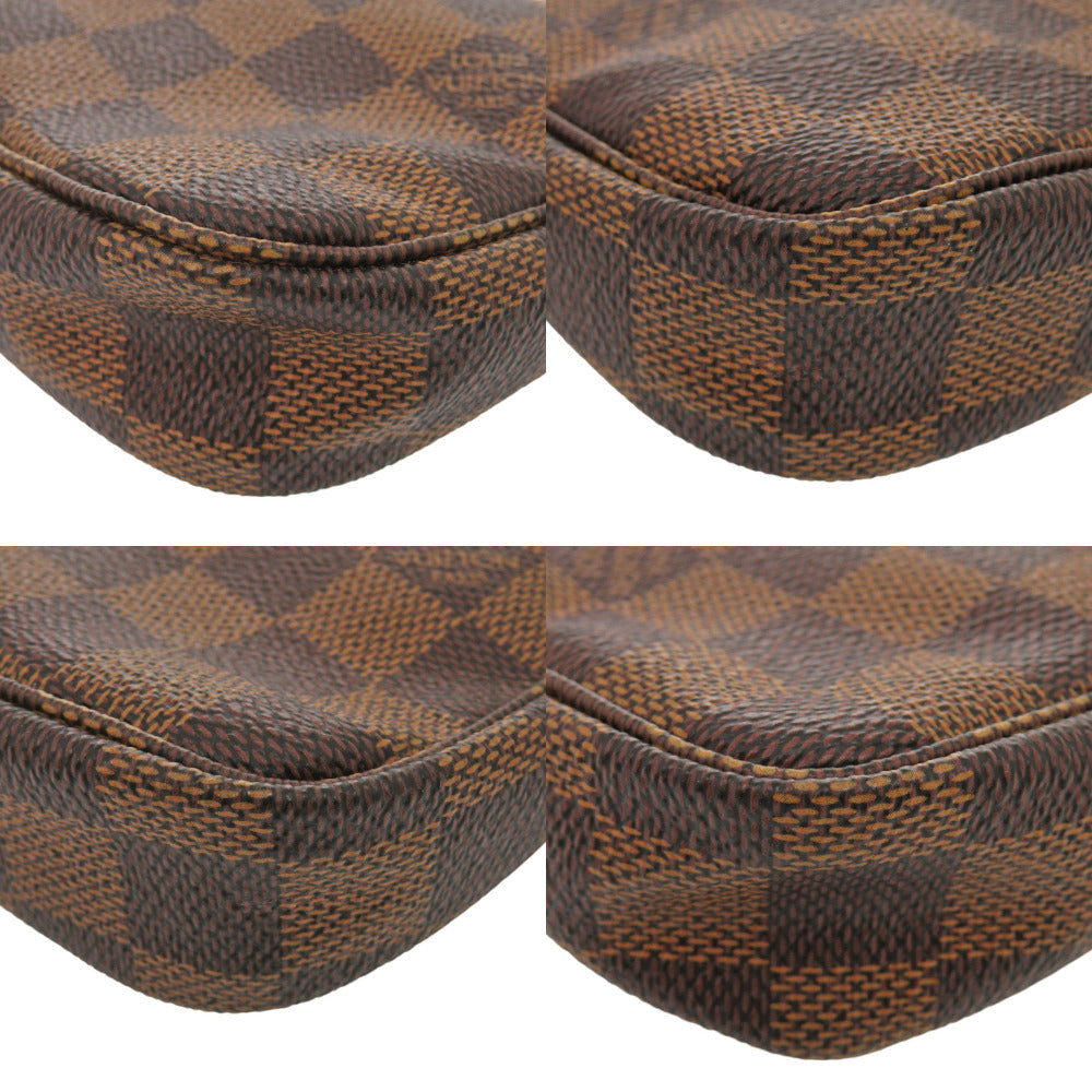 Louis Vuitton Pouch N41206 Damier Pochette Canvas Brown Clutch Bag