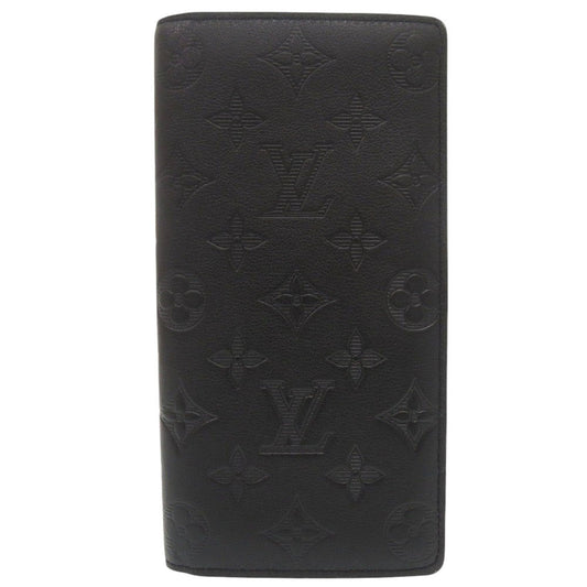 Louis Vuitton Long Purse M62900 Noir shadow Monogram Leather Wallet Case