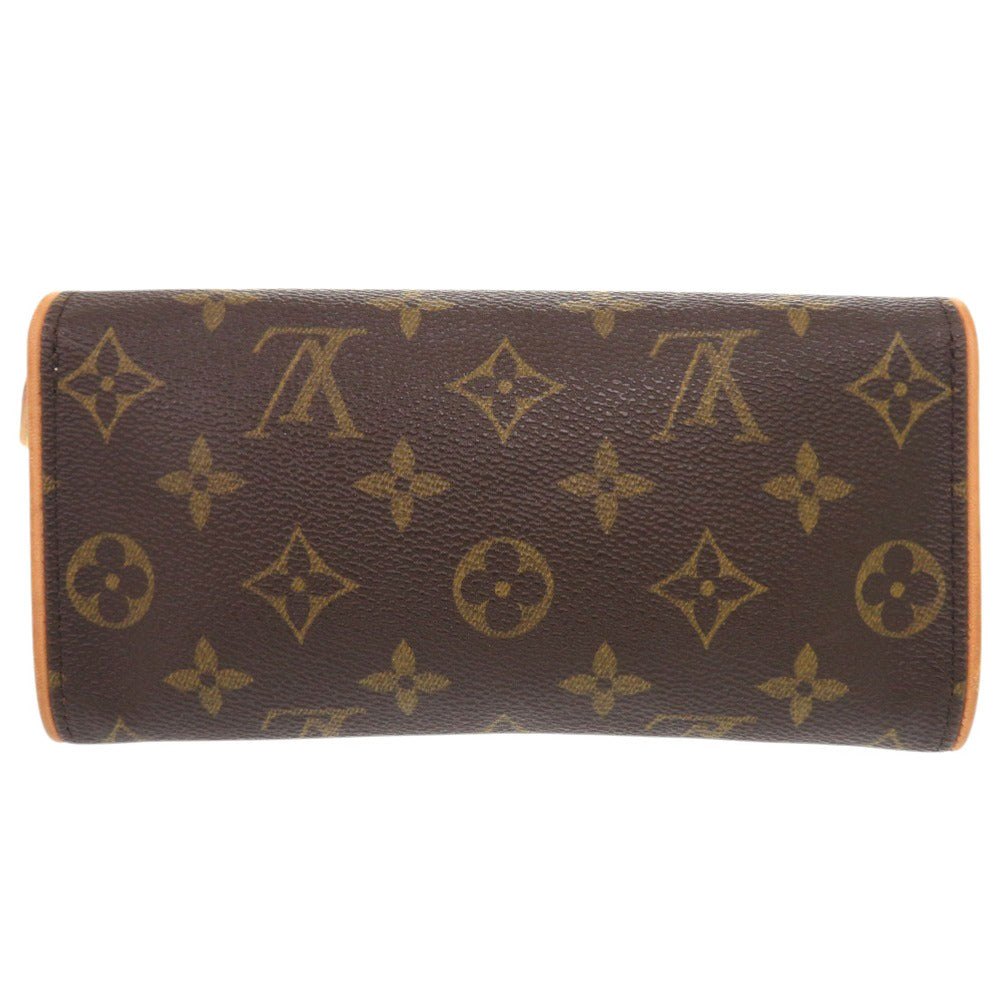 Louis Vuitton M51854 Pochette Twin PM Monogram Canvas Brown Shoulder Bag 2