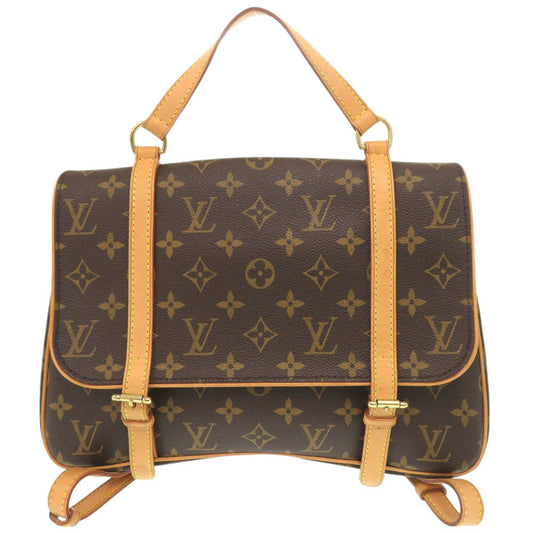 Louis Vuitton Backpack M51158 Marel Sac Ad Monogram Canvas Brown