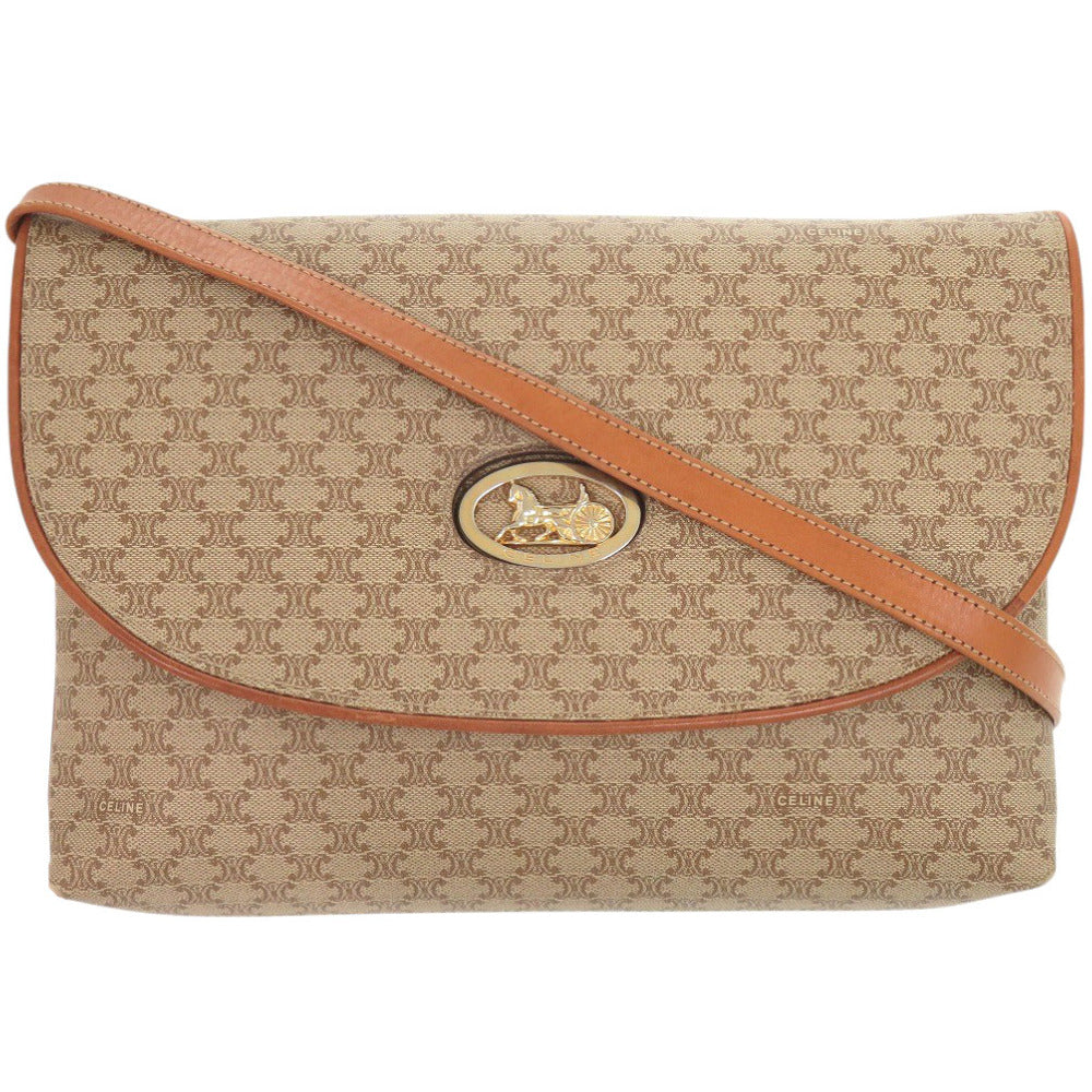 Shoulder Bag Pvc, Macadam Women Leather Beige