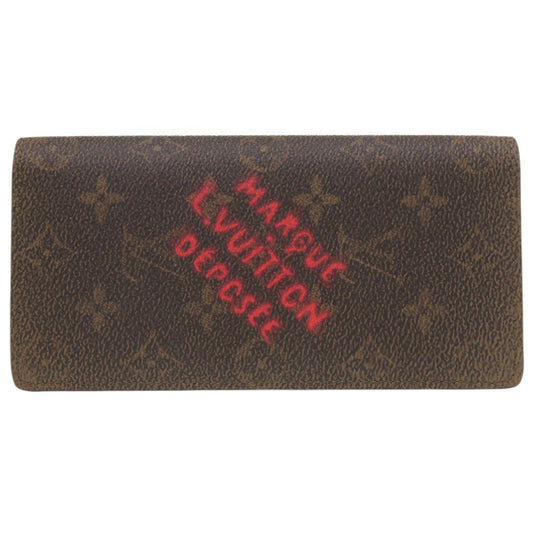 Louis Vuitton Long Purse M11706 Coated Long Monogram Canvas Brown Wallet Case