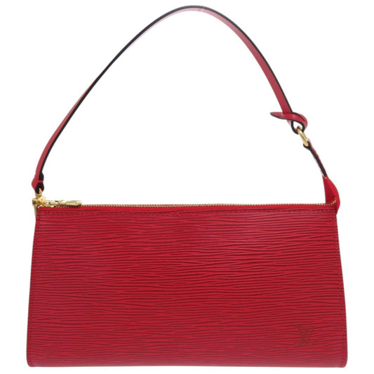 Louis Vuitton Pouch M52947 Epi Castilian Epi Leather Red Clutch Bag