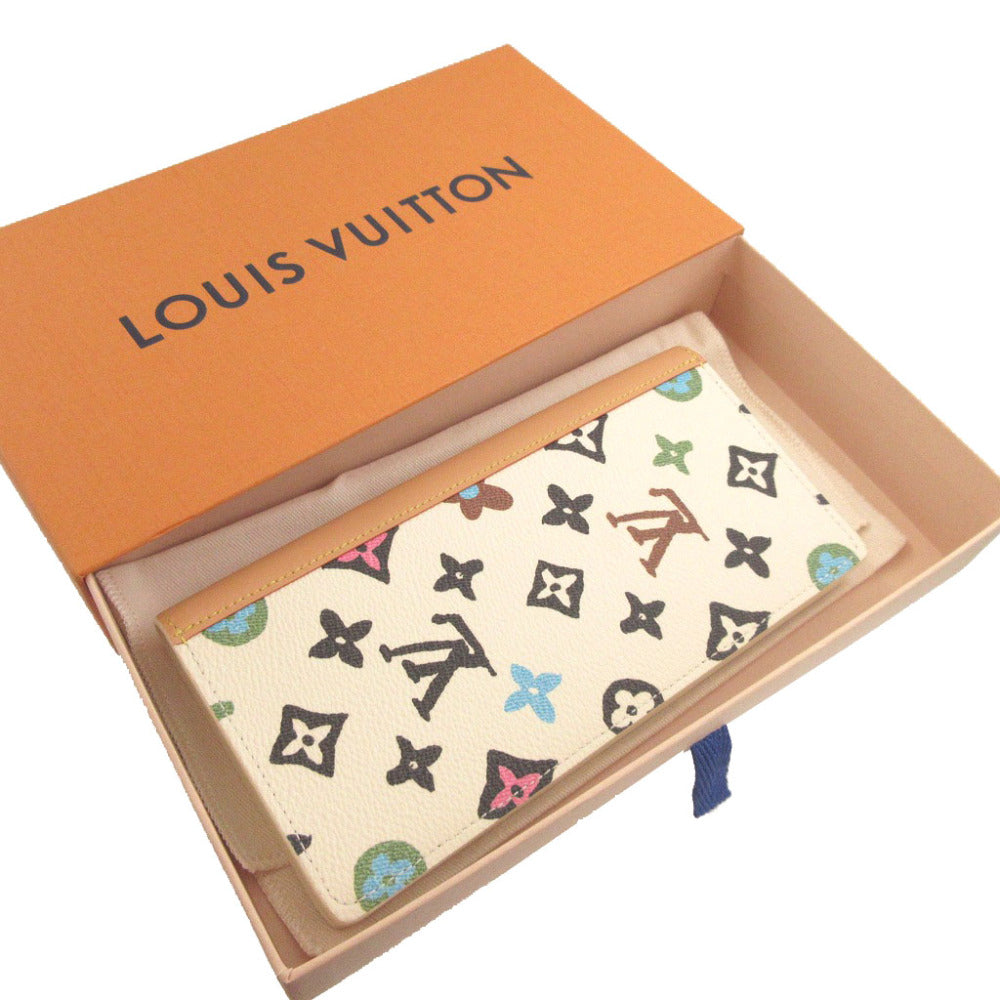 Louis Vuitton Long Purse M83335 Ivory Two Monogram Canvas Wallet Case