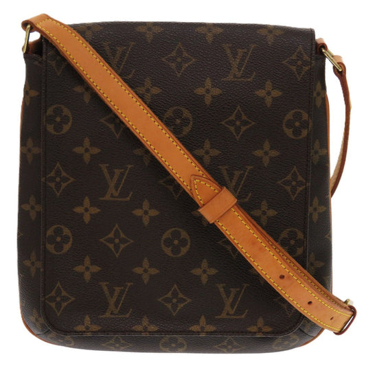 Louis Vuitton M51387 Long strap M tte Monogram Canvas Brown Shoulder Bag 7D0689Ll5W1