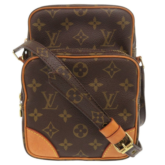 Louis Vuitton M45236 Amazone Monogram Canvas Brown Shoulder Bag 4