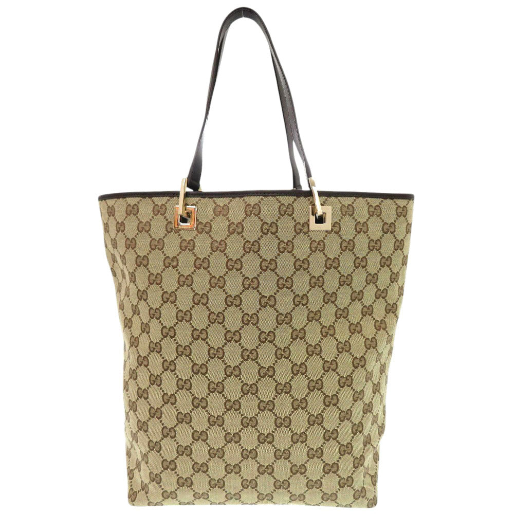 Gucci 002 GG Canvas Beige Tote Bag