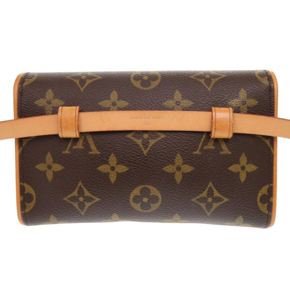 Louis Vuitton Waist M51855 Pochette Florentine Monogram Canvas Brown Clutch Bag 6