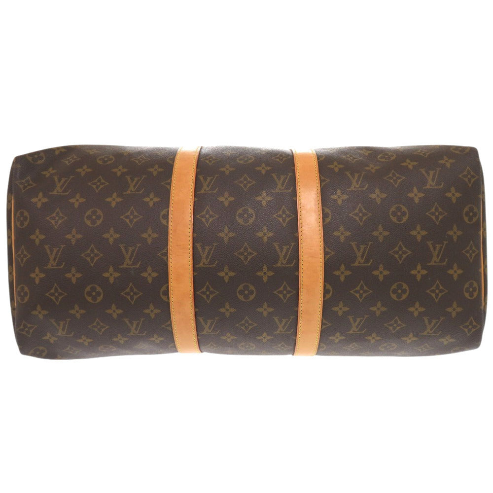 Louis Vuitton Boston Duffel M41426 Keepall 50 Monogram Canvas Brown Travel Bag 7D0739Bis5A7