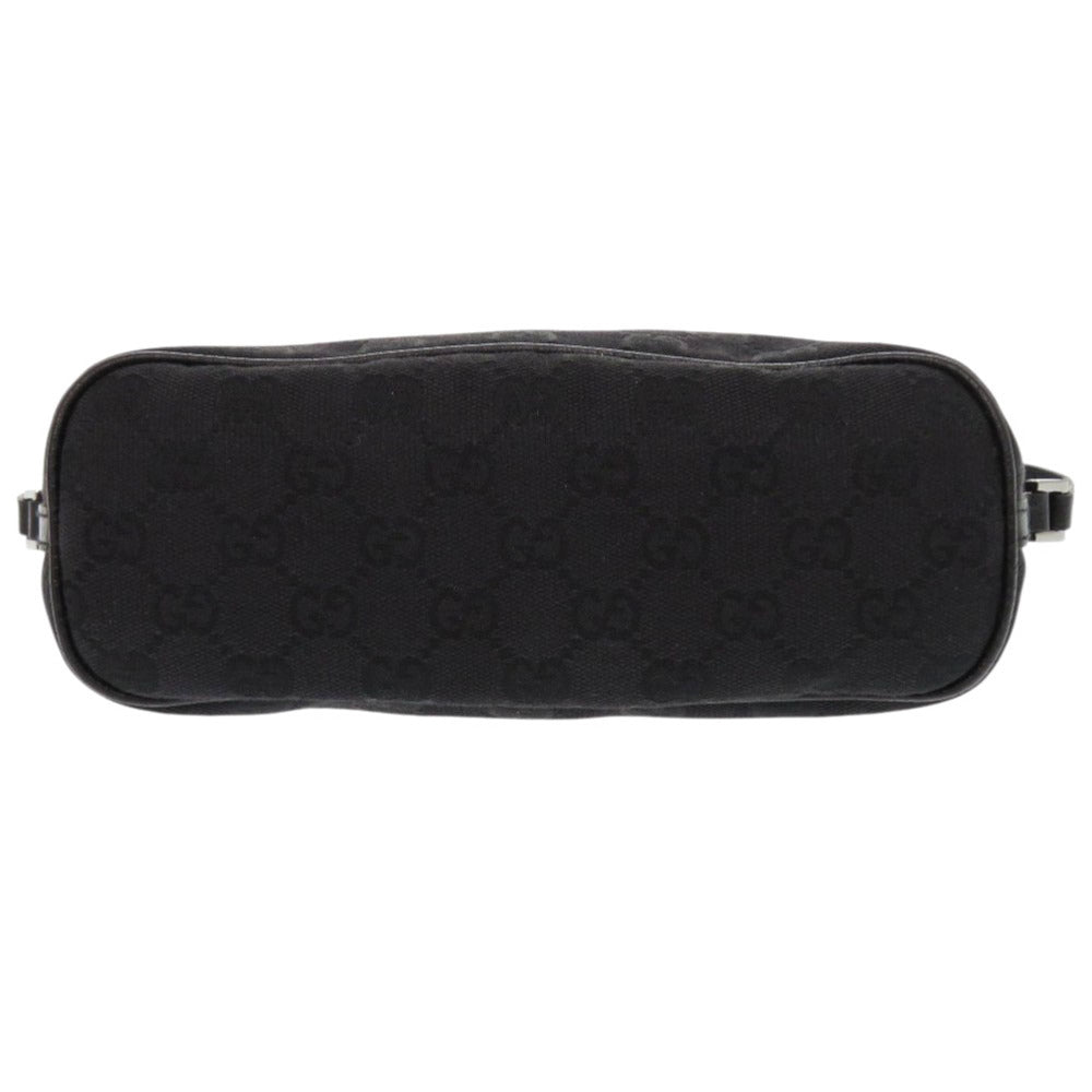 Gucci GG Accessory pouch Canvas Black Handbag
