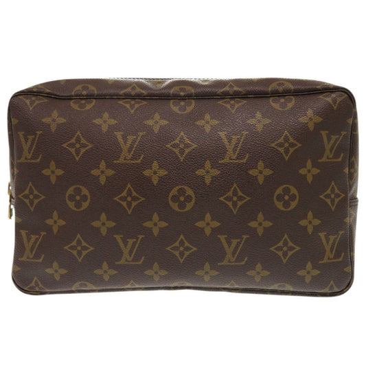 Louis Vuitton business M47522 Truth Cracking Ty Monogram Canvas Brown Handbag 8