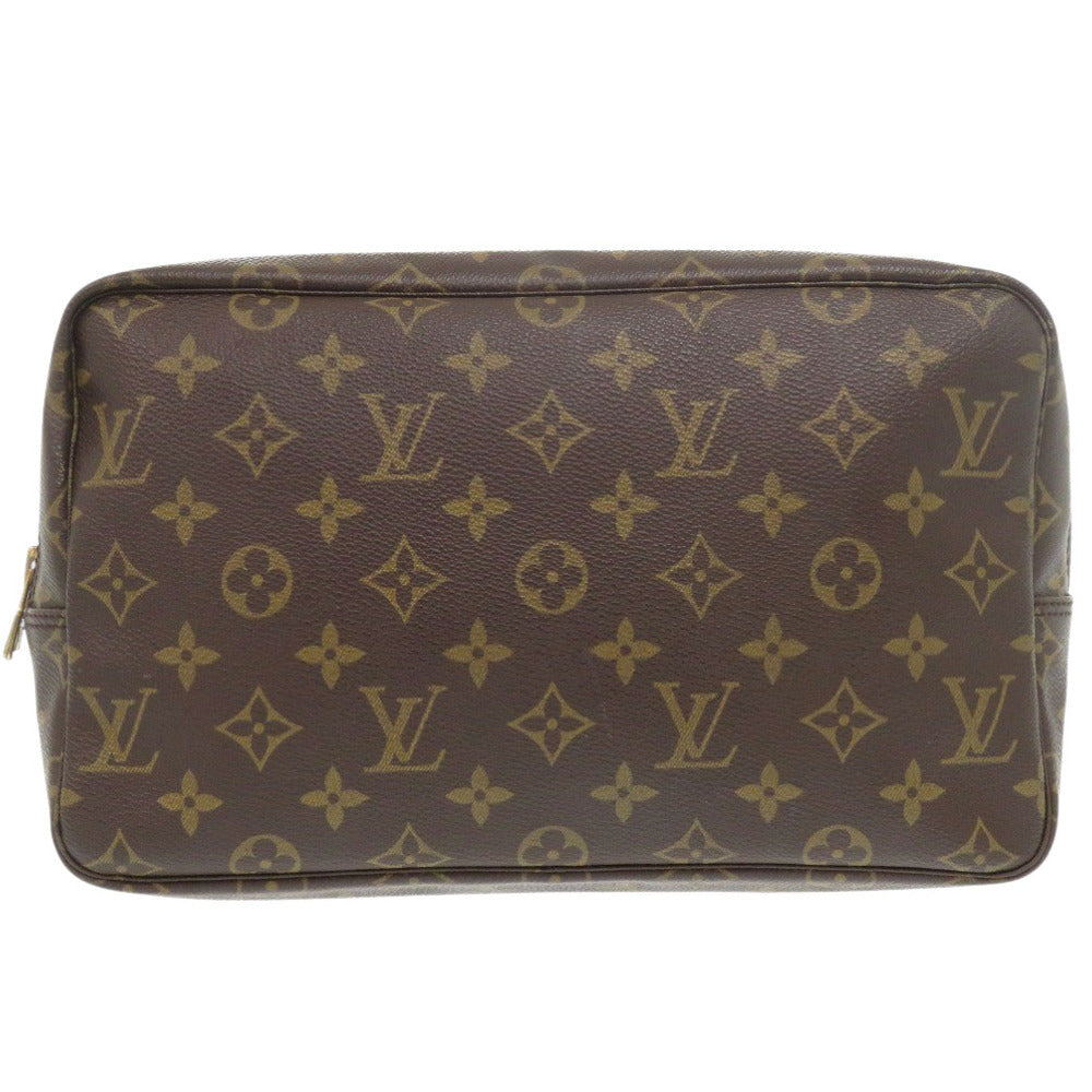 Louis Vuitton business M47522 Truth Cracking Ty Monogram Canvas Brown Handbag 7D0905Es5K1