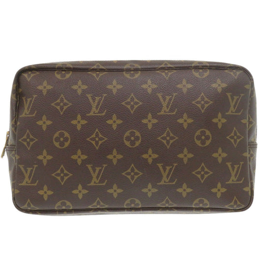 Louis Vuitton business M47522 Truth Cracking Ty Monogram Canvas Brown Handbag 7D0905Es5K1