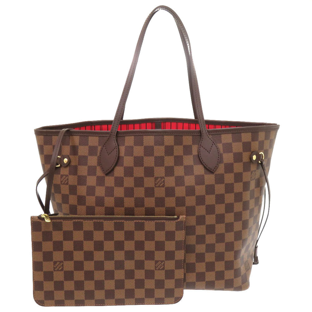 Louis Vuitton N41358 Damier Slys Damier Neverfull Canvas Tote Bag