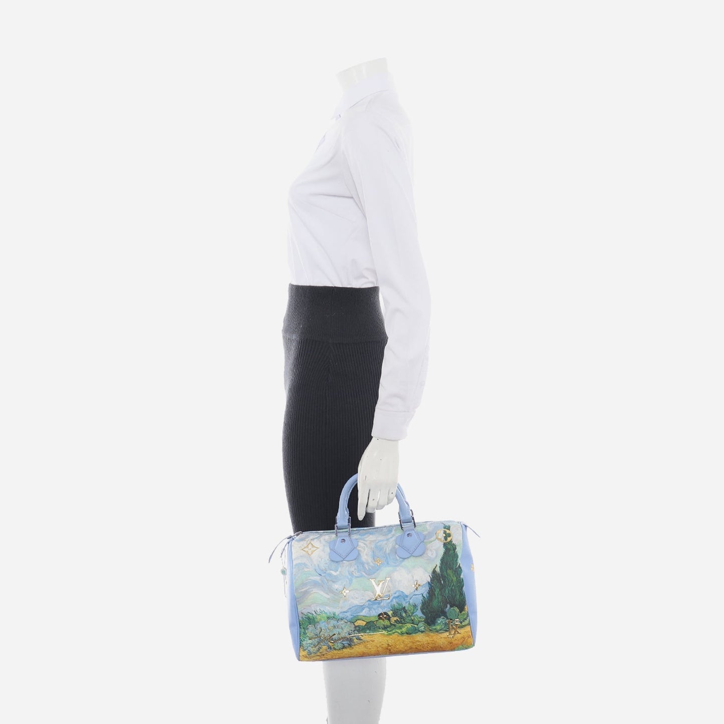 Louis Vuitton x Jeff Koons Speedy 30 Van Handbag