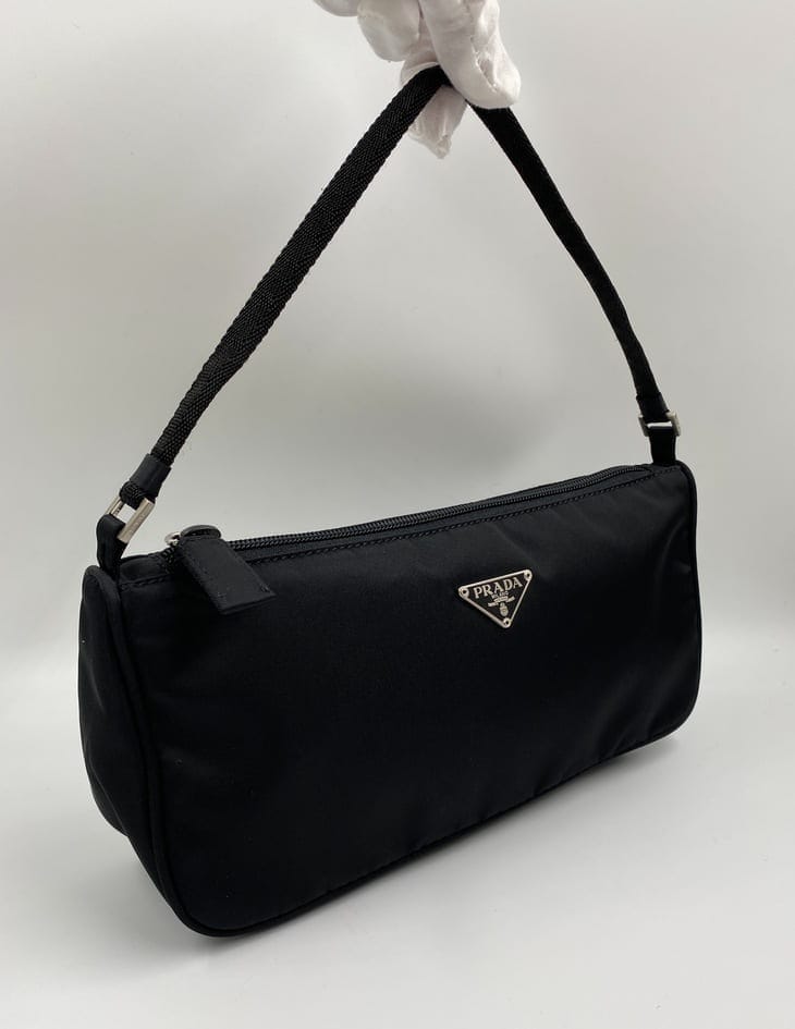 Prada Prada Black Nylon Mini Bag Shoulder Bag