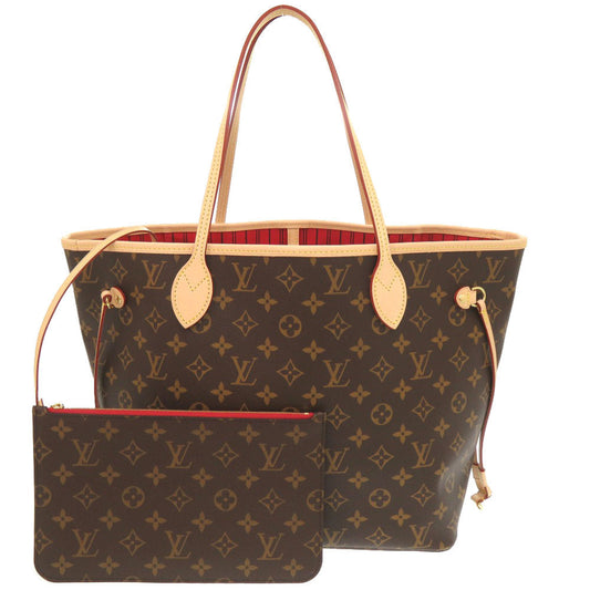Louis Vuitton M46987 Slys New Neverfull MM Monogram Canvas Tote Bag