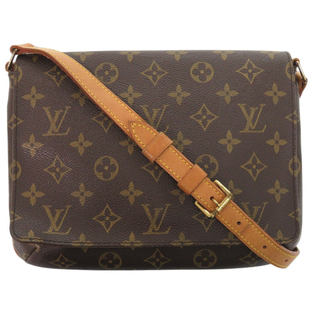 Louis Vuitton M51257 M tte Tango Short Monogram Canvas Brown Shoulder Bag 7F0740Ab5Nb1