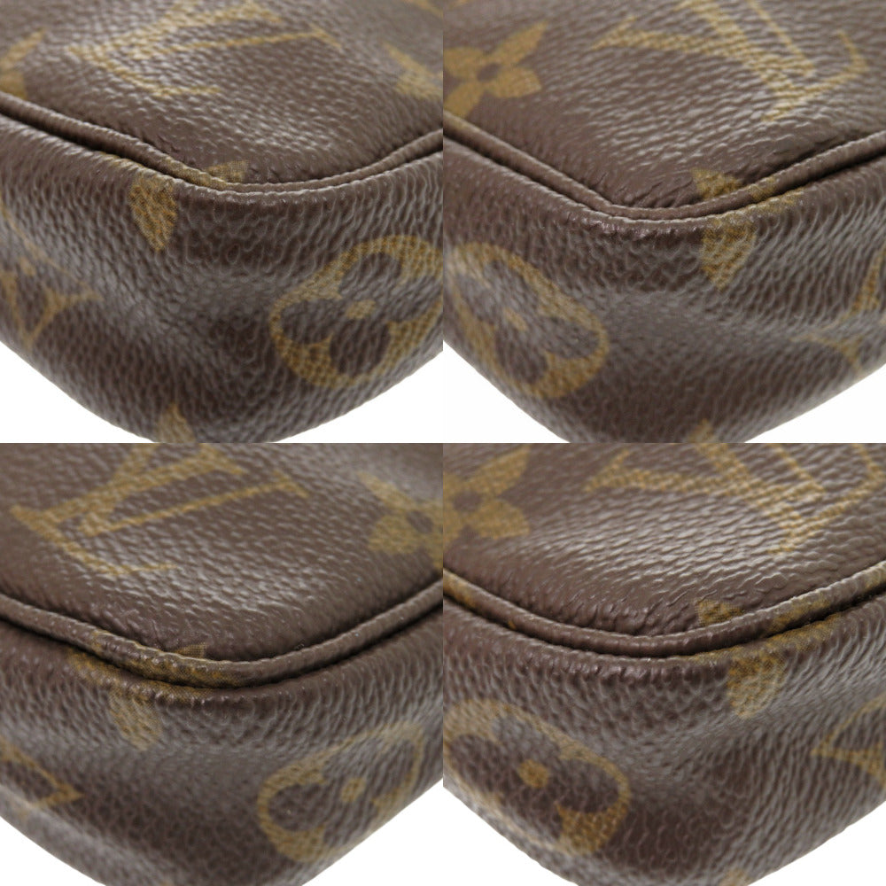 Louis Vuitton Pouch M51980 Pochette Accessoires Monogram Canvas Brown Clutch Bag