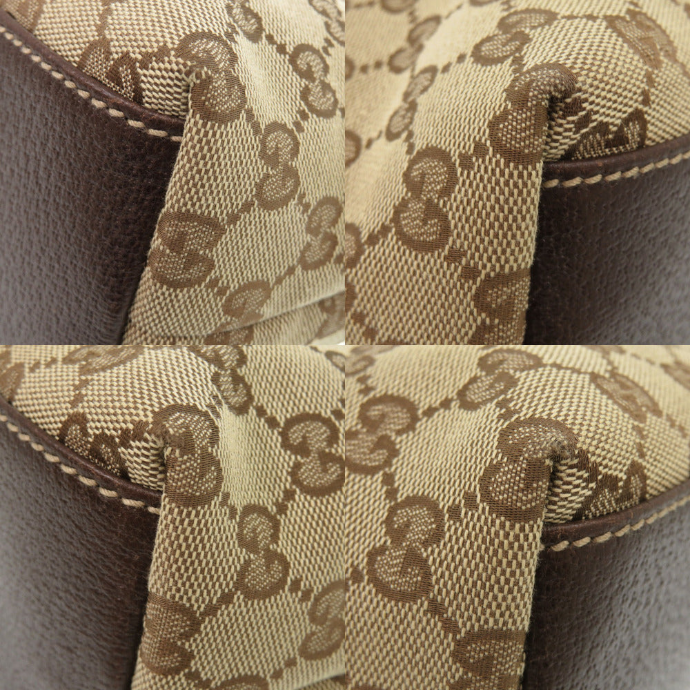 Gucci GG Canvas Brown Tote Bag 7F0851Es5Nb1