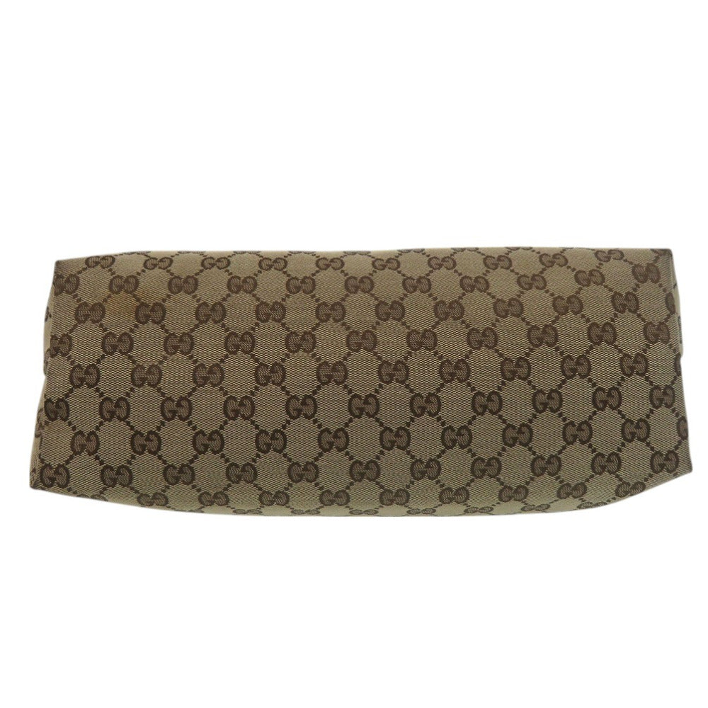 Gucci GG Sherry line Canvas Beige Shoulder Bag