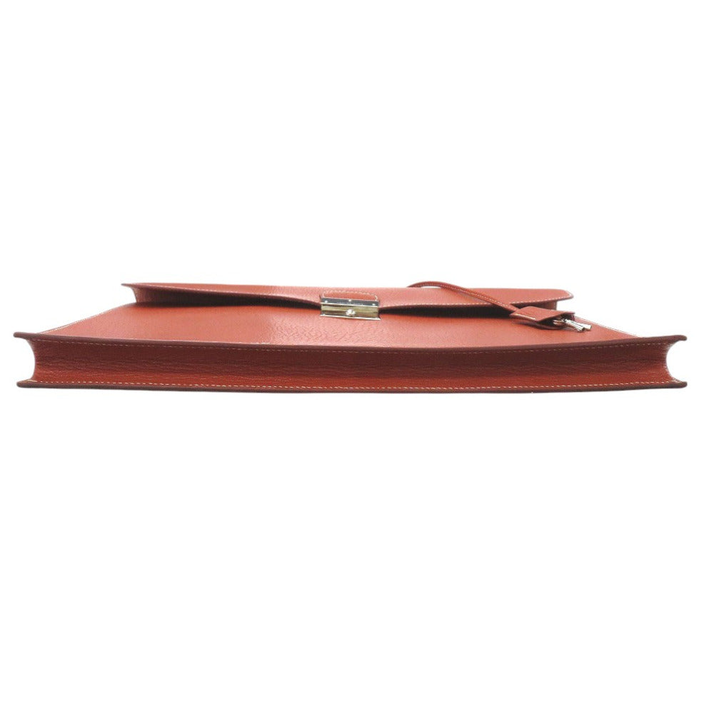 Hermes Business Bag Buffl Kirius Women Brown Travel Bag