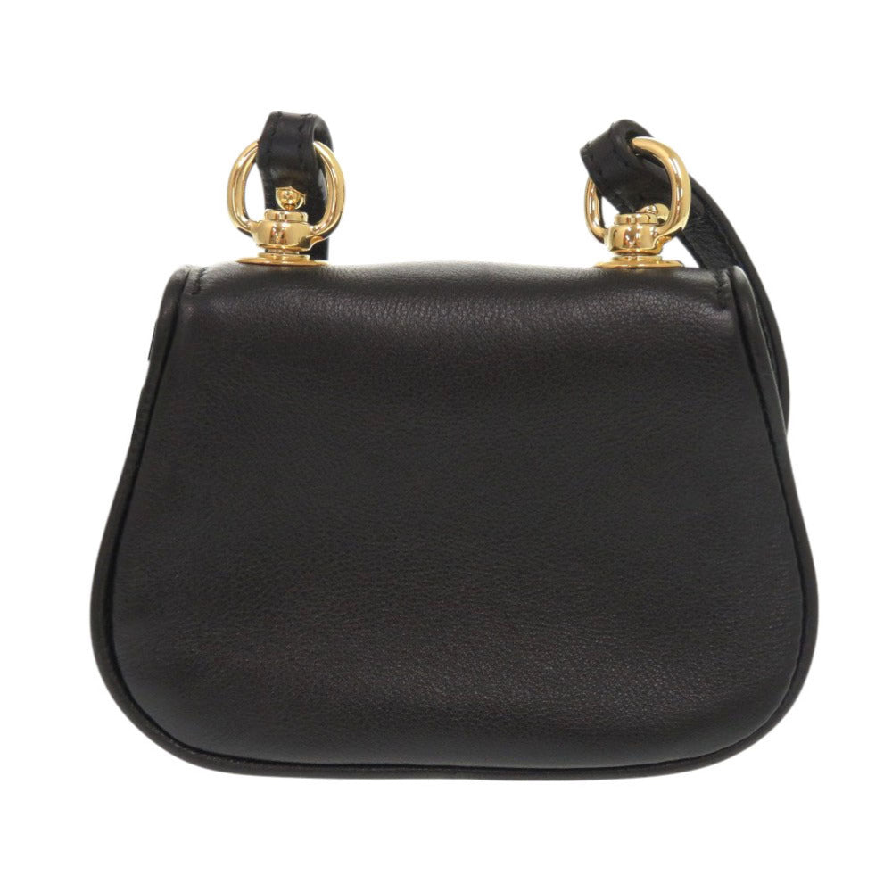 Gucci pouch Blondy Leather Black Shoulder Bag