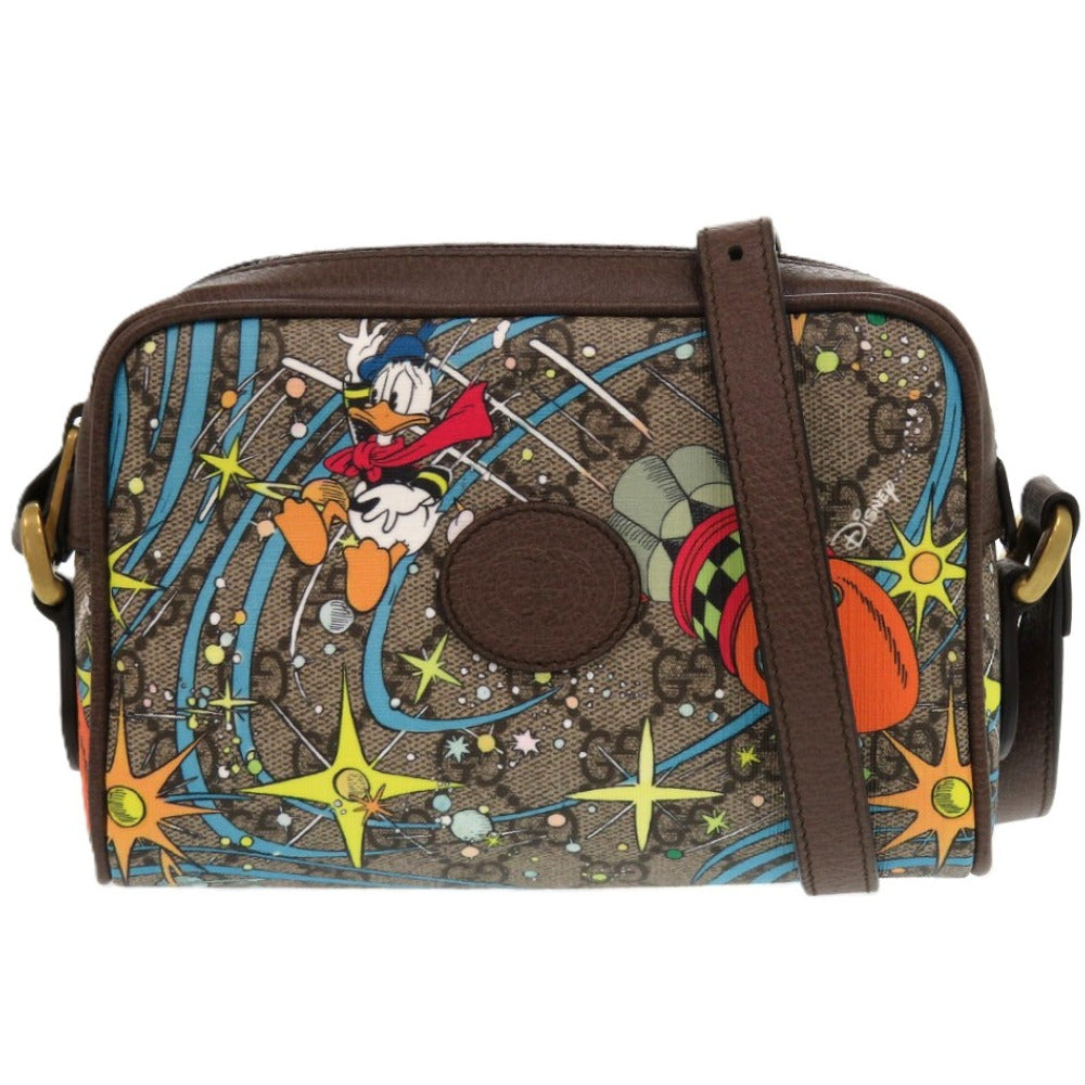 Gucci GG Supreme, PVC x Disney Brown Shoulder Bag 7F1370La5W7