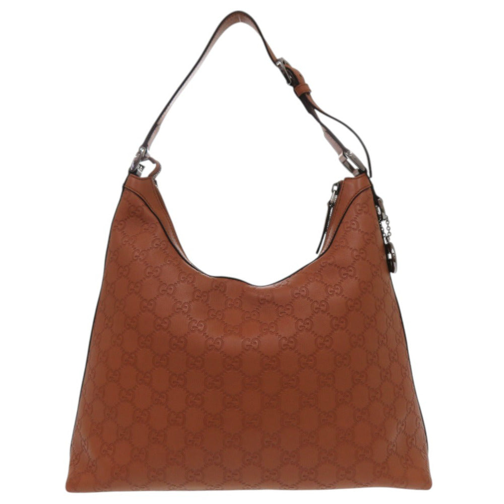 Gucci 7G0334Ss5T17 Leather Brown Shoulder Bag