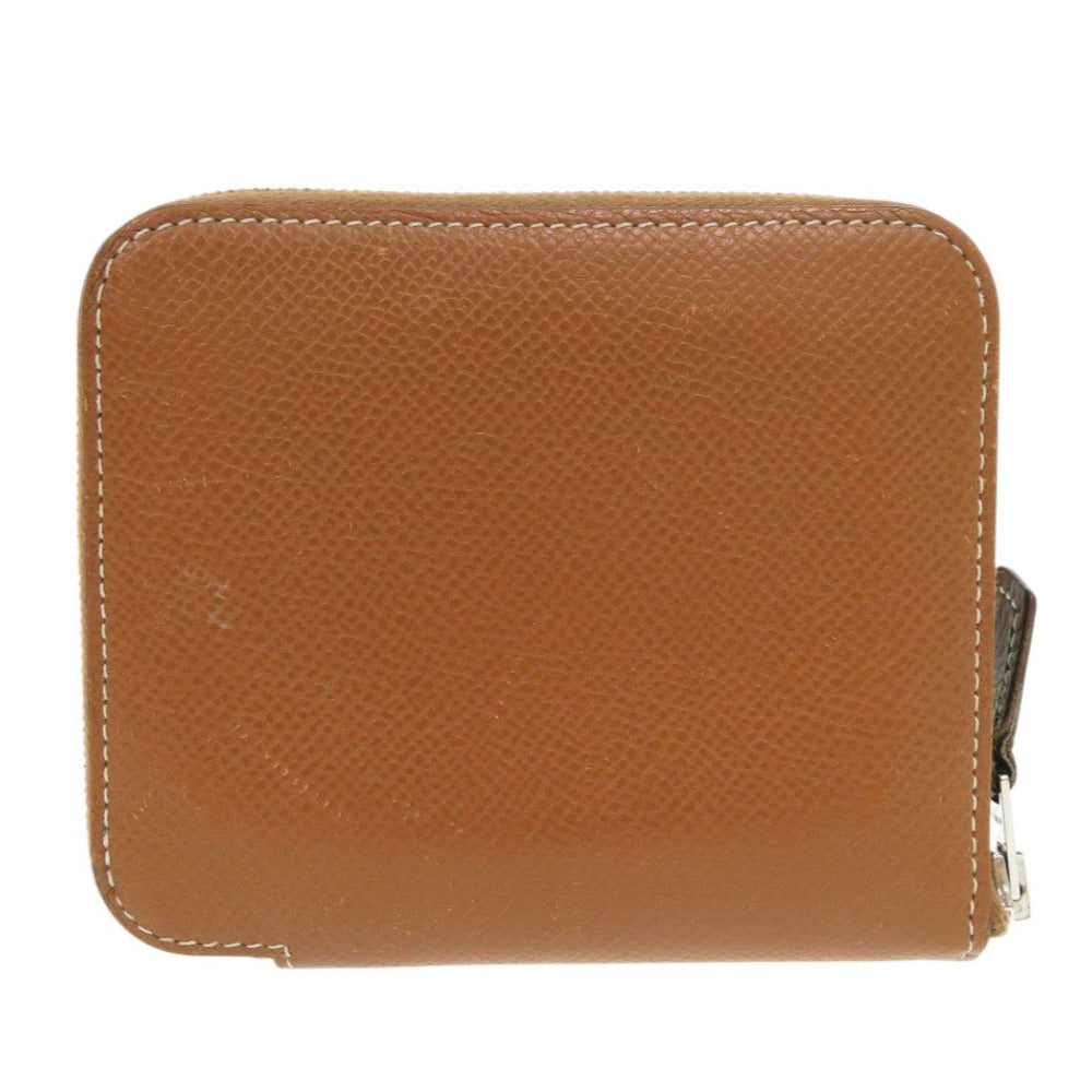 Coin Case Epsom Azap Silk In Compact Gold Travel Bag