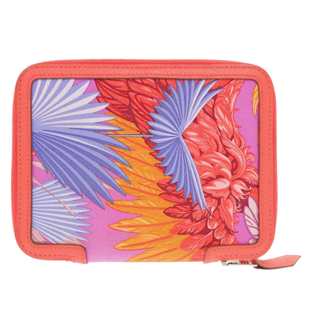 Notebook Cover Silk, Epsom Orange X Multi Travel Bag