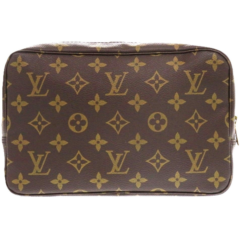 Louis Vuitton business M47524 Truth Cracking T Monogram Canvas Brown Handbag 7G0608Ee5W4