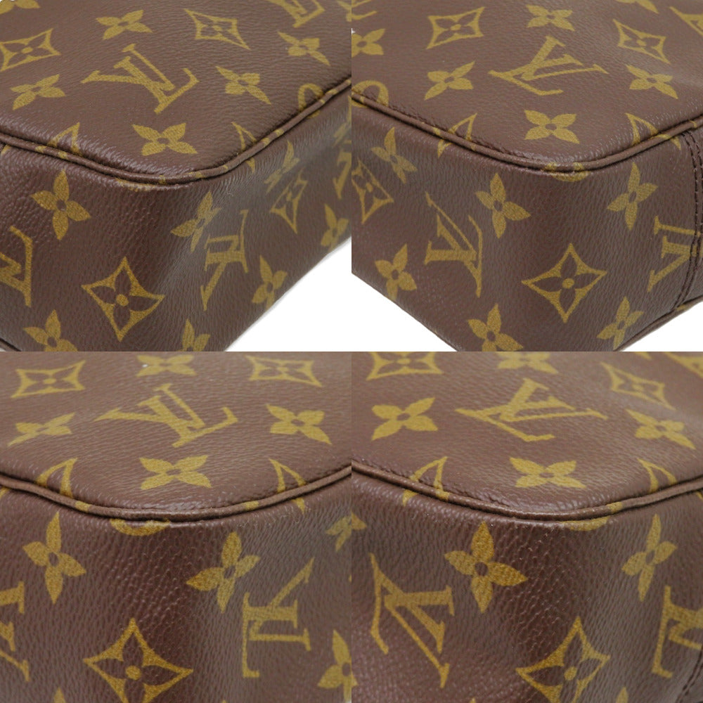 Louis Vuitton business M47524 Truth Cracking T Monogram Canvas Brown Handbag 7G0608Ee5W4
