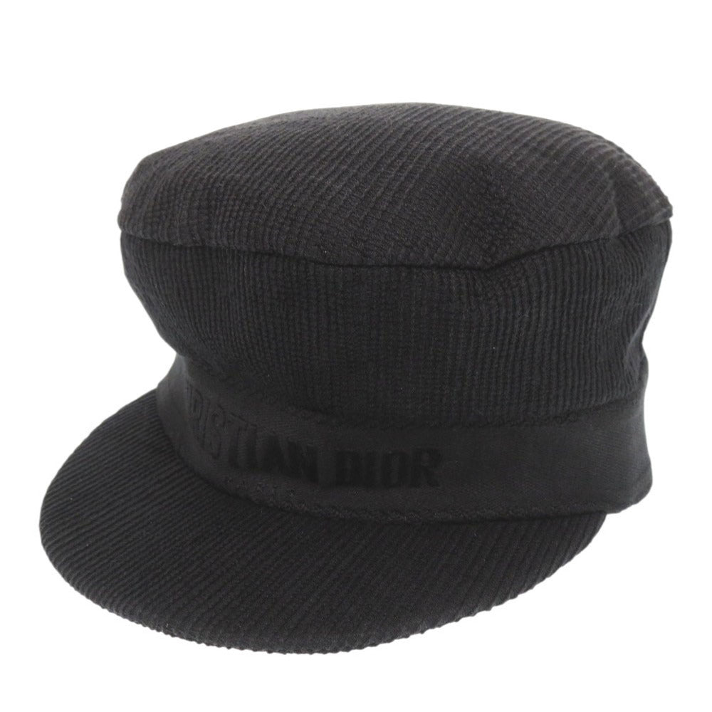 Dior Christian Other Hats Cotton Handbag Black Travel Bag