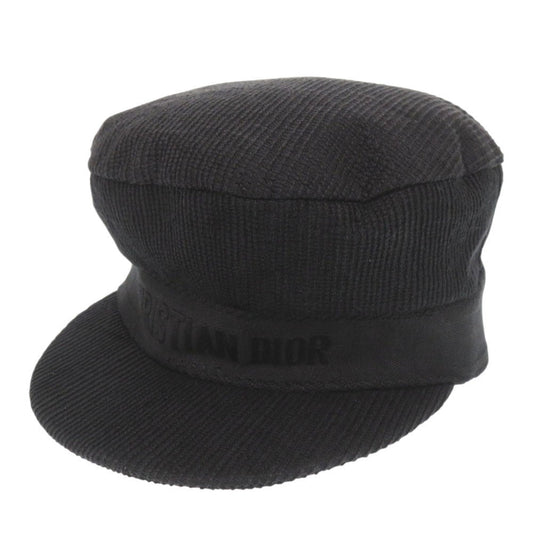 Dior Christian Other Hats Cotton Handbag Black Travel Bag