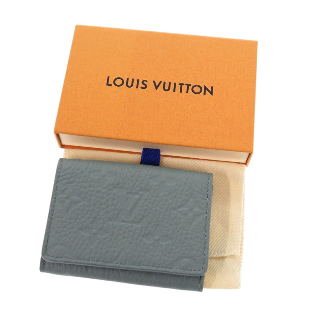 Louis Vuitton M13891 Misty Lake Anne Vert Calfskin Green Wallet Case