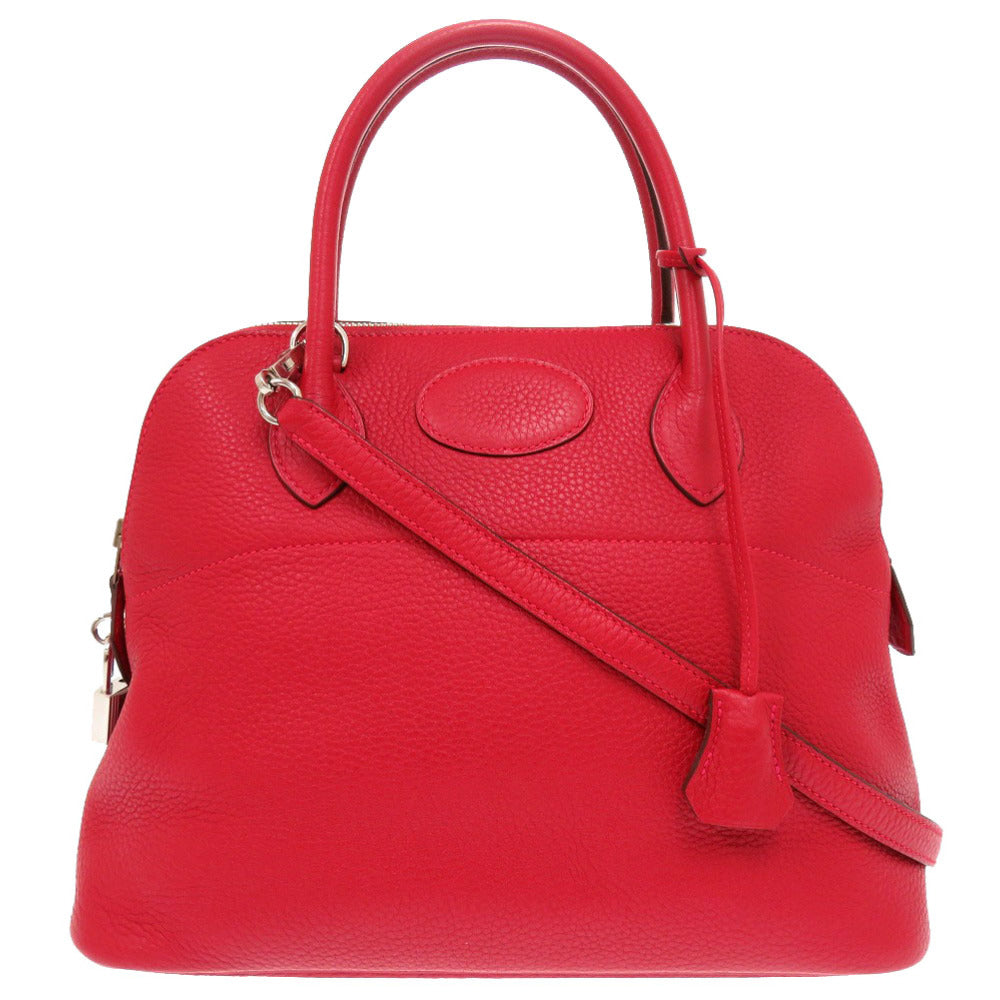 Taurillon Clemence Rouge Viv Bored Travel Bag