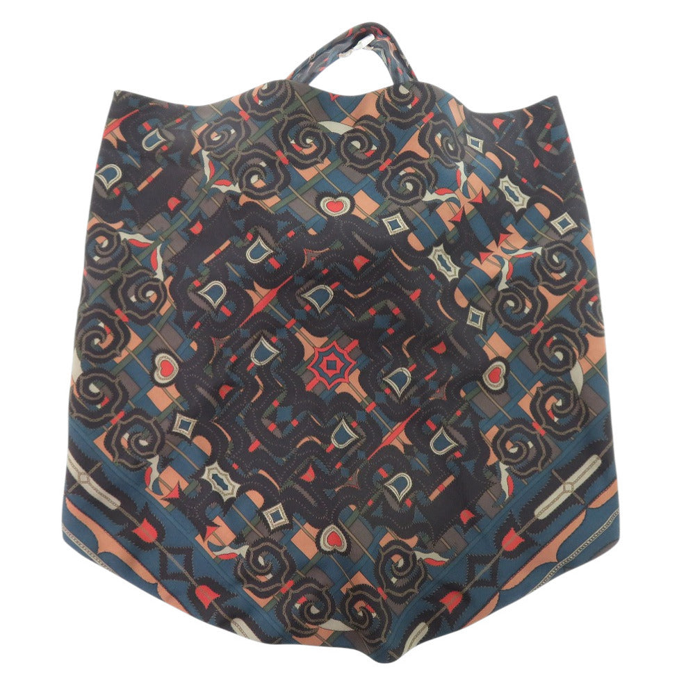 Other Fashion Goods Silk, Cowhide Gray Petit Travel Bag