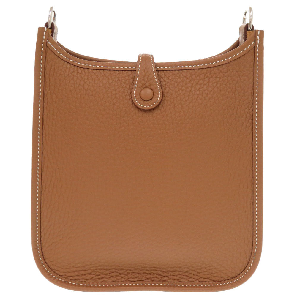 Hermes Shoulder Bag Taurillon Clemence Evelyn Tpm Amazone Gold