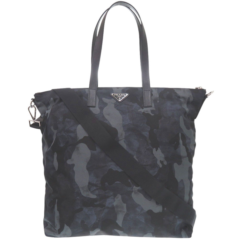 Tote Bag Navy Nylon