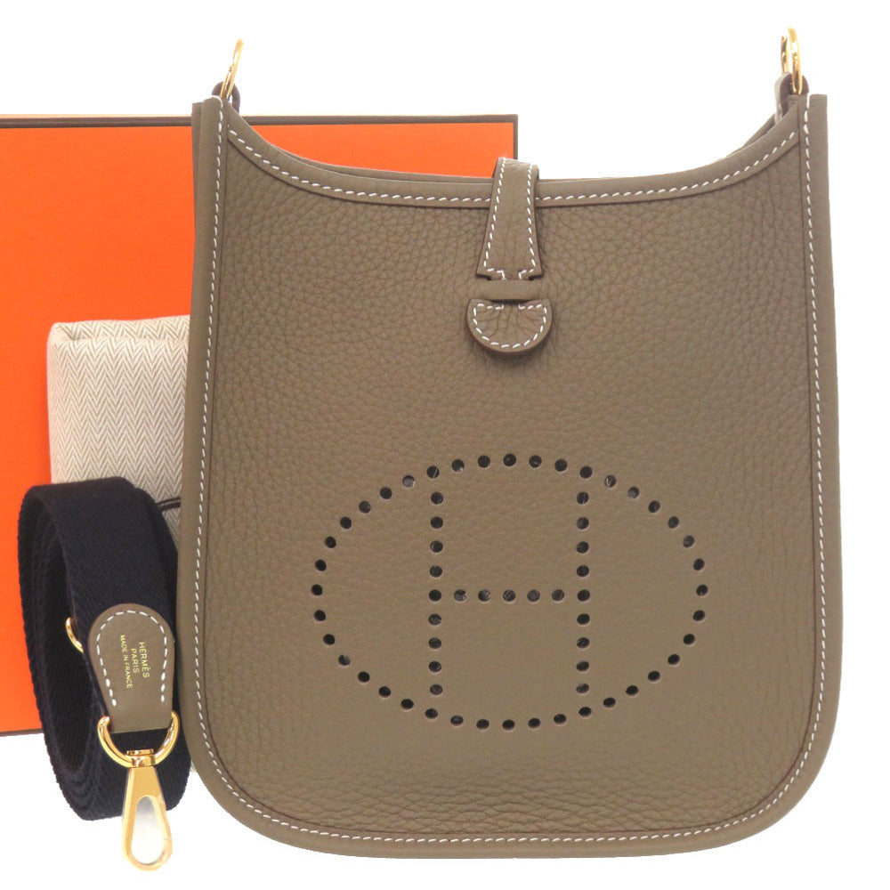 Shoulder Bag Taurillon Clemence Etope Evelyn Tpm
