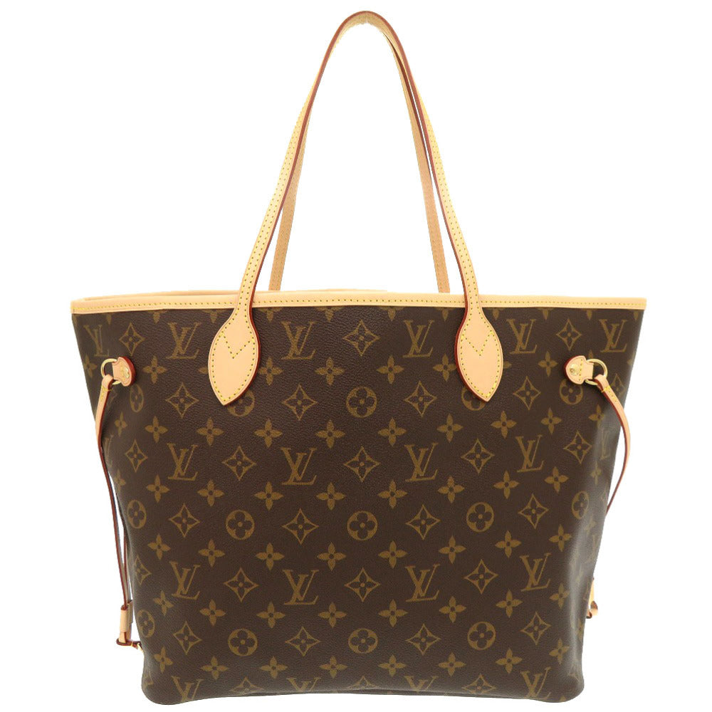 Louis Vuitton M46975 New Neverfull MM Monogram Canvas Brown Tote Bag