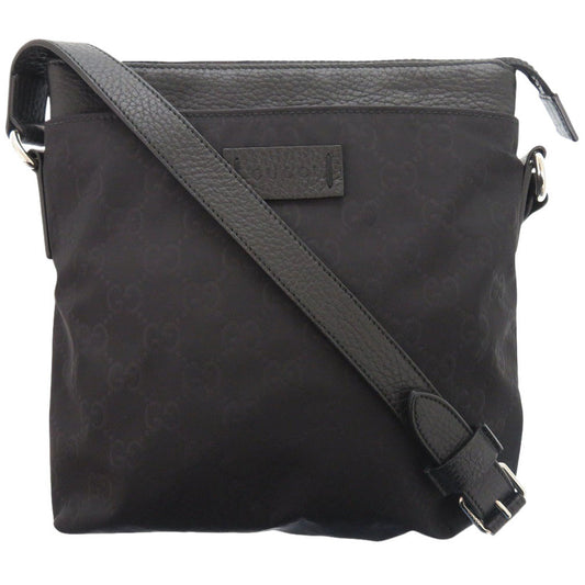 Gucci GG Nylon Black Shoulder Bag
