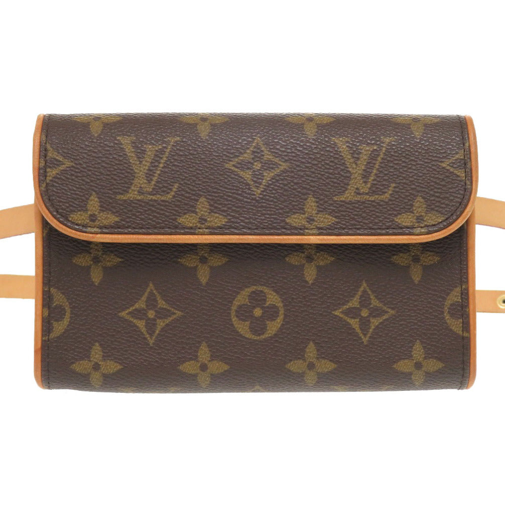 Louis Vuitton Waist M51855 Pochette Florentine Monogram Canvas Brown Clutch Bag 7X0737Az5K21