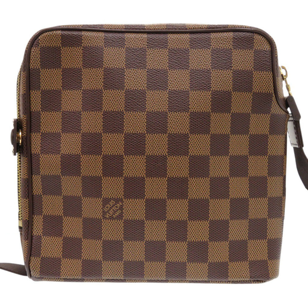 Louis Vuitton N41442 Damier Olaf PM Canvas Brown Shoulder Bag 7X1151Le5K18