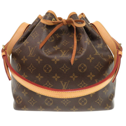 Louis Vuitton M40818 Petit Noe Monogram Canvas Brown Shoulder Bag